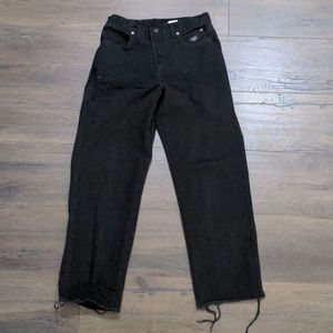 Harley-Davidson Vintage Classic Straight Leg Black Jeans Size 8